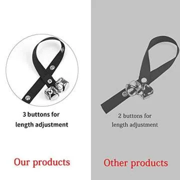 Luckyiren Dog Training Bells for Potty Training Success