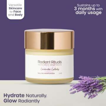 Organic Grass-Fed Beef Tallow Balm – Natural Moisturizer with Raw Honey & Essential Oils