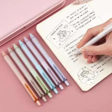 WRITECH Gel Ink Retractable Pens - Smooth & Stylish