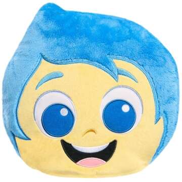 Inside Out 2 Reversible Plush Joy/Sadness - Fun Kids Toy