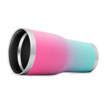 Simple Modern Cruiser Tumbler with Clear Flip Lid and Straw - Insulated Travel Mug Stainless Steel Water Bottle 30 Ounce Ombre: Sorbet