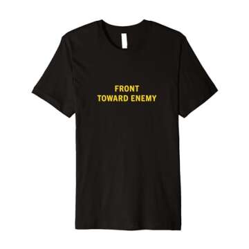 Front Toward Enemy (Army Yellow) Premium T-Shirt for All
