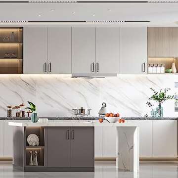 Asidrama 10 Pack 5 Inch(128mm) Oil Rubbed Bronze Kitchen Cabinet Handles, Cabinet Pulls Kitchen Cabinet Hardware for Cupboard Drawer Pulls