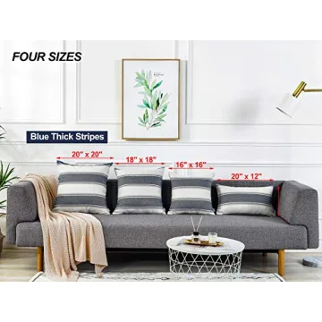 AmHoo Farmhouse Pillow Covers for Stylish Home Decor