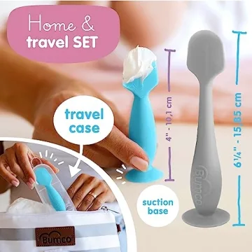 Bumco Baby Bum Brush Set - Mess-Free Diaper Application