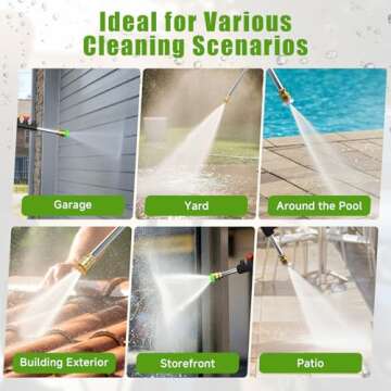 Electric Pressure Washer 4200 PSI for Powerful Outdoor Cleaning