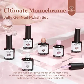 Modelones Gel Nail Polish Set for Vibrant Home Manicures