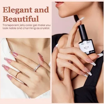 Modelones Gel Nail Polish Set for Vibrant Home Manicures