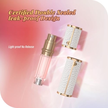 YIERSO Luxury Mini Perfume Bottle - Leak-proof Travel Atomizer
