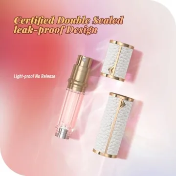 YIERSO Luxury Mini Perfume Bottle - Leak-proof Travel Atomizer