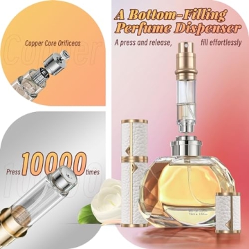 YIERSO Luxury Mini Perfume Bottle - Leak-proof Travel Atomizer