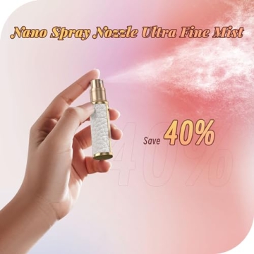 YIERSO Luxury Mini Perfume Bottle - Leak-proof Travel Atomizer