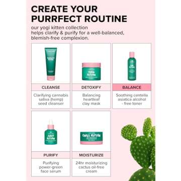 I DEW CARE Zen Kitten | Non-comedogenic Alcohol-Free Toner with Centella Asiatica | Facial Toner for Acne, Blemish-prone, and Sensitive Skin | Korean Skincare, Vegan, Cruelty-free