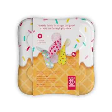 Welly Bandages - Fun Colorful Flexible Fabric for Cuts