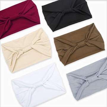 Tobeffect Boho Headbands - Versatile Style & Comfort