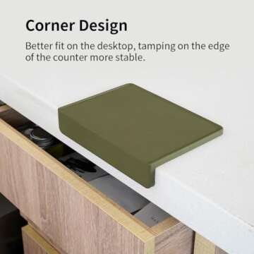 Watchget Espresso Tamping Mat - Durable Silicone Coffee Pad