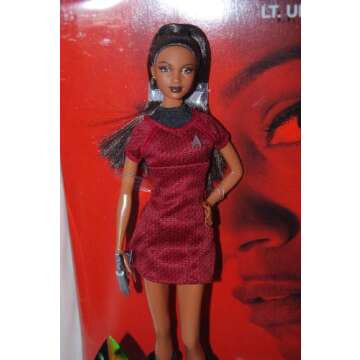 Barbie Star Trek Lieutenant Uhura Doll - Iconic Pop Culture Collectible
