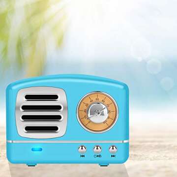 Dan Adora Retro Bluetooth Speaker with FM Radio