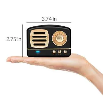 Dan Adora Retro Bluetooth Speaker with FM Radio