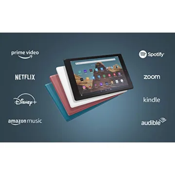 Amazon Fire HD 10 Tablet - 10.1" Full HD, 32 GB - Black