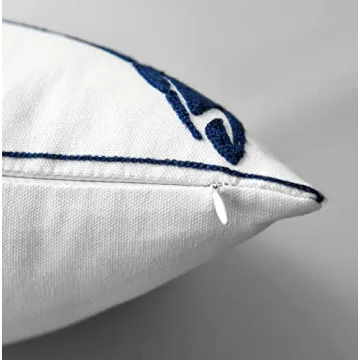 DECOPOW Crab Decorative Pillow Cover Enhances Coastal Decor