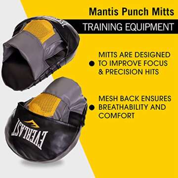 Everlast Mantis Mitts Punch Mitts – Elevate Your Training Experience