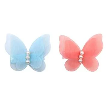 Zapire Baby Girl Hair Clips - Cute and Non-Slip Butterfly Design