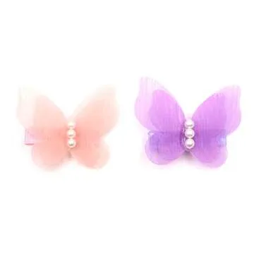 Zapire Baby Girl Hair Clips - Cute and Non-Slip Butterfly Design
