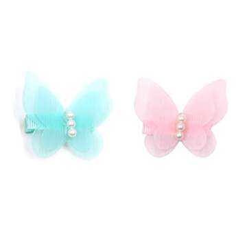 Zapire Baby Girl Hair Clips - Cute and Non-Slip Butterfly Design