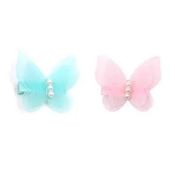 Zapire Baby Girl Hair Clips - Cute and Non-Slip Butterfly Design