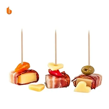 Urbanstrive Sturdy Toothpick Holder with 800 Bamboo Picks