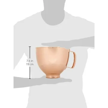 Stunning KitchenAid 5 Quart Bowl Radiant Copper for Mixers
