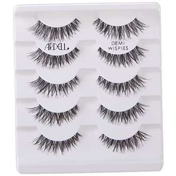 Ardell 5 Count Wispies Black Strip Lashes