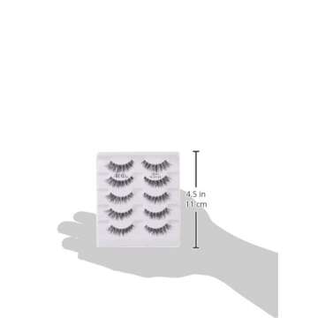 Ardell 5 Count Wispies Black Strip Lashes