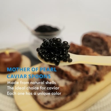 ThougrLyh Caviar Server Set Elegant Glass Dish