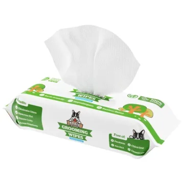 Pogi's Dog Grooming Wipes - 100 Dog Wipes for Cleaning and Deodorizing - Plant-Based, Hypoallergenic...