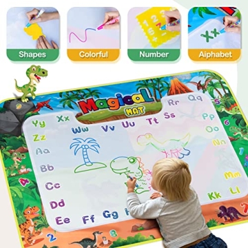 Extra Large Aqua Magic Doodle Mat for Kids - Mess-Free Fun