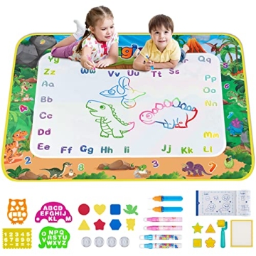 Extra Large Aqua Magic Doodle Mat for Kids - Mess-Free Fun