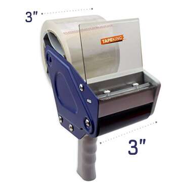 Tape King TX100 Packing Tape Dispenser Gun (3in-Wide, One Set)