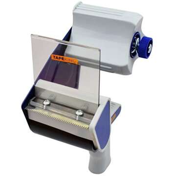 Tape King TX100 Packing Tape Dispenser Gun (3in-Wide, One Set)