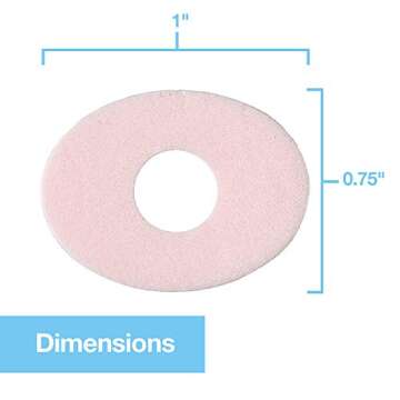 ZenToes Corn Cushions for Toes and Feet, Protect Sore Spots with Foam Padding, Reduce Pain, Pressure and Friction from Shoes, Long Lasting Water-Resistant Self-Stick Adhesive Pads (72 Count)