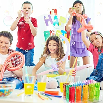 INSCRAFT Mini Bubble Wands 90 Pack for Events and Kids