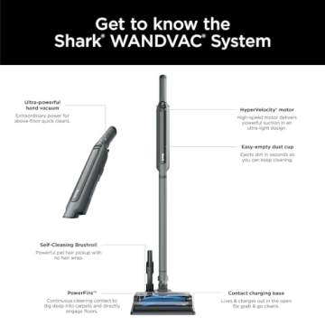 Shark WANDVAC Powerful Lightweight Cordless Vacuum