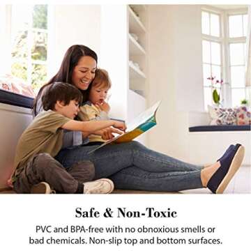 WellnessMats Trellis Collection Anti-Fatigue Floor Mat, Polyurethane – Ergonomic Support Pad for Home, Kitchen, Garage, Office Standing Desk – Water Resistant - Made in USA