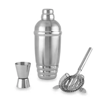 Elegant Lenox Tuscany Stainless Steel Shaker Set