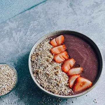 Organic Grains Amaranth - 3 lbs. (48 oz.) - Non GMO Organic Amaranth Grain & Amaranth Seeds - Vegan, Keto, Kosher and Paleo Friendly Whole Amaranth Grains