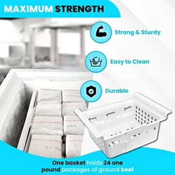 Freezermax Chest Freezer Basket with Length Locks