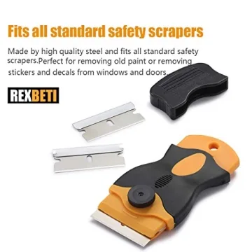 REXBETI Razor Blades 100PCS for Home and Professional Use