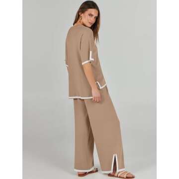 Trendy ANRABESS Two Piece Outfits for Women 2024