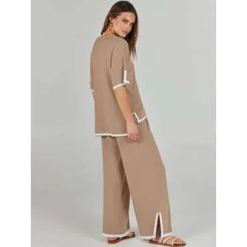 Trendy ANRABESS Two Piece Outfits for Women 2024